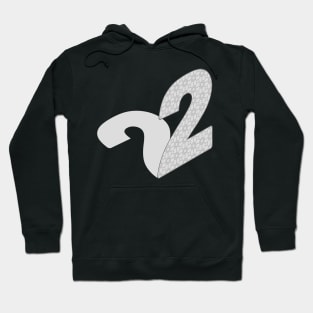 Isometric Number, Number Two Hoodie